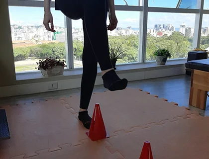Fisioterapia - Treino de equilíbrio 1